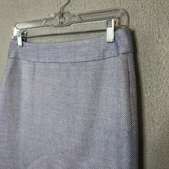 Banana republic blue and white mini skirt size 4 - Picture 4 of 10